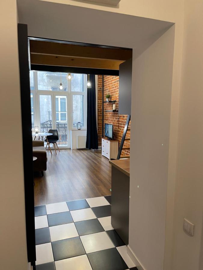 Ferienwohnung Urokliwy Loft W Ncl Kamienica Vabank Nr 18 Łódź Exterior foto