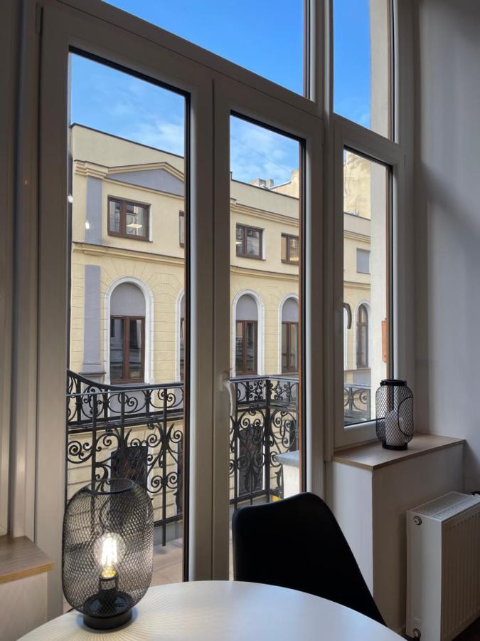 Ferienwohnung Urokliwy Loft W Ncl Kamienica Vabank Nr 18 Łódź Exterior foto