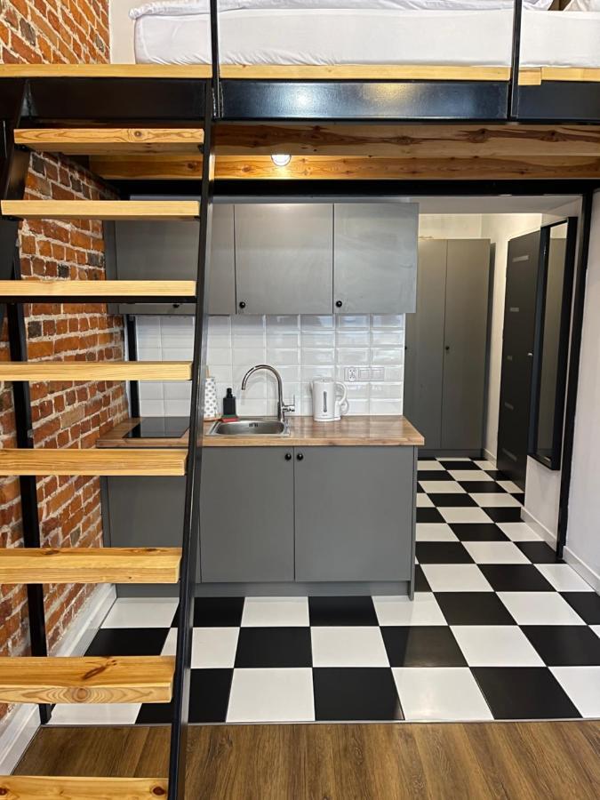 Ferienwohnung Urokliwy Loft W Ncl Kamienica Vabank Nr 18 Łódź Exterior foto